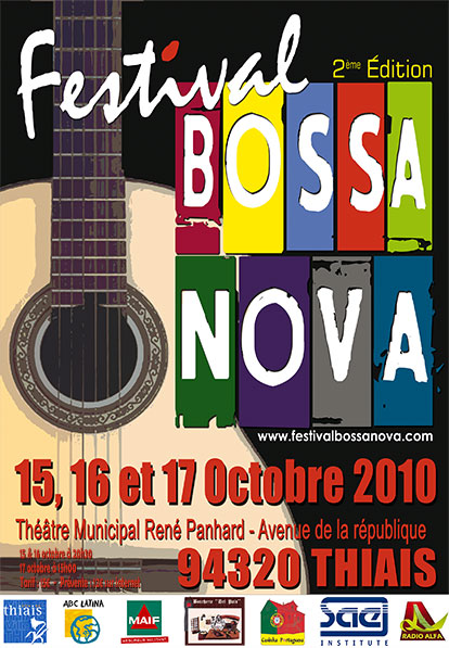 Affiche du Festival de Bossa Nova : 2010