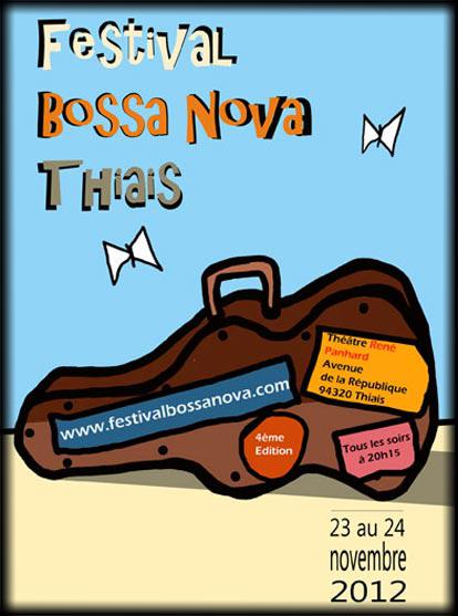 Affiche du Festival de Bossa Nova : 2012