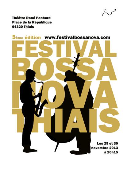 Affiche du Festival de Bossa Nova : 2013