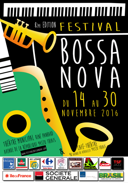 Affiche du Festival de Bossa Nova : 2016