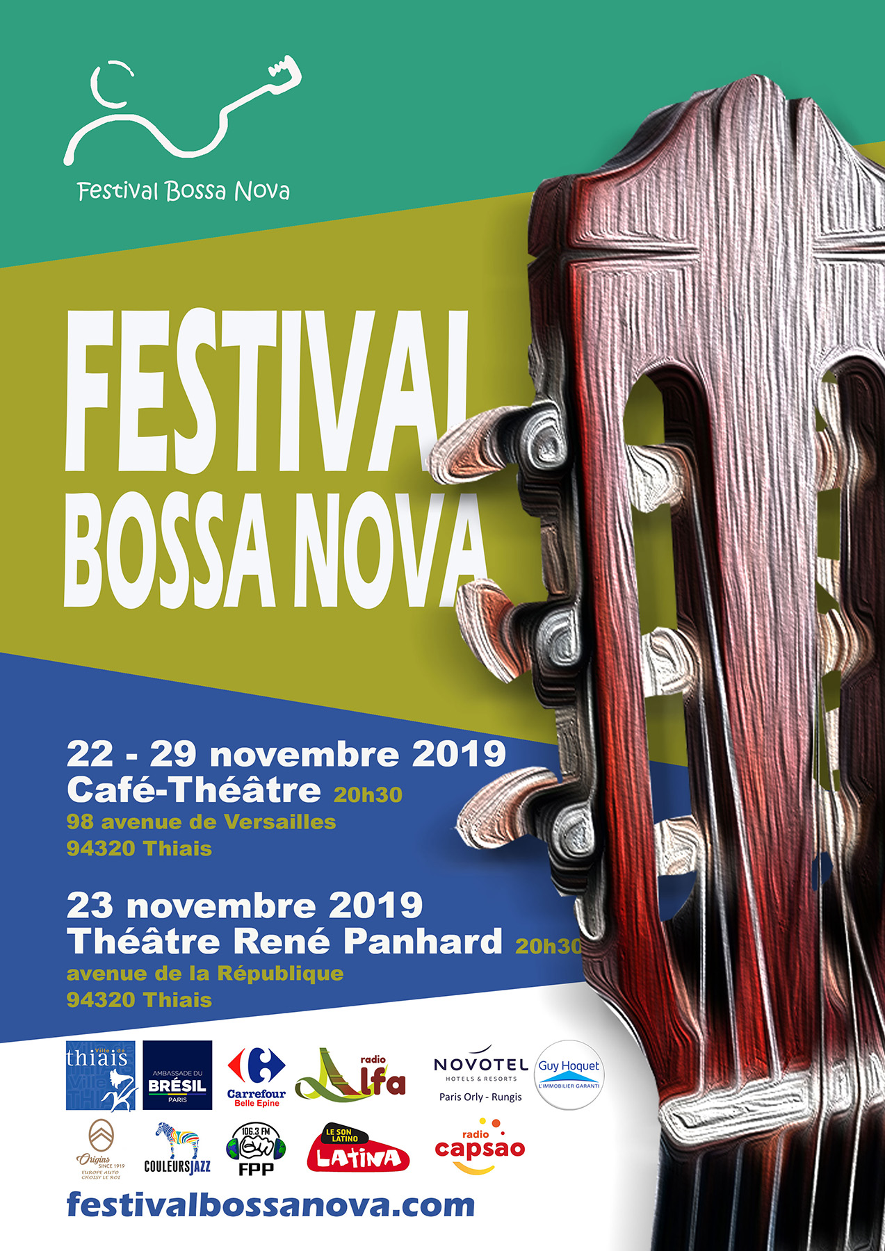 Affiche du Festival de Bossa Nova : 2019
