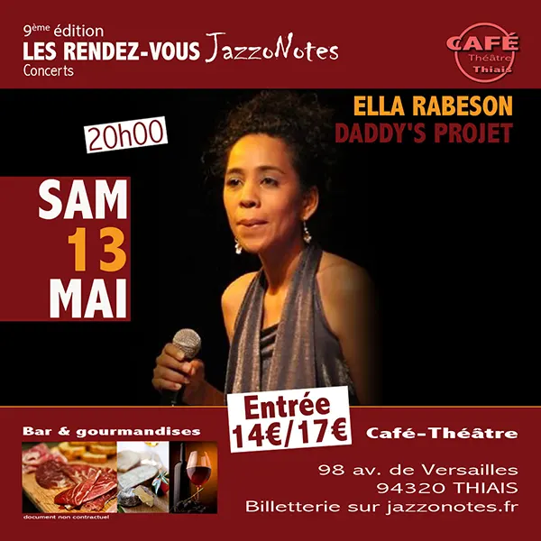 Ella Rabeson - Concert du Samedi 13 Mai 2023