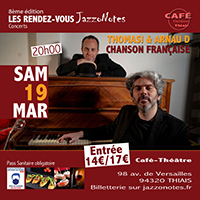Thomasi & Arnau D - Concert du Samedi 19 Mars 2022